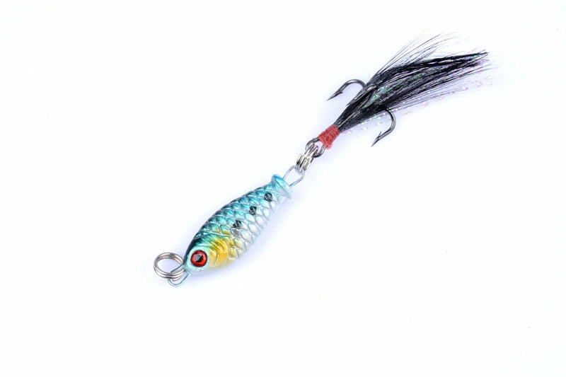 4x 6g Metal Spoon Fishing Hard Lure Spinner Spoon Baits - Outbackers