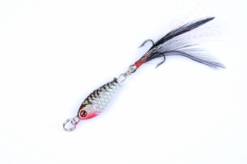 4x 6g Metal Spoon Fishing Hard Lure Spinner Spoon Baits - Outbackers