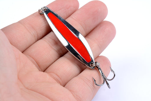 4x 10g Metal Spoon Fishing Hard Lure Spinner Spoon Baits - Outbackers
