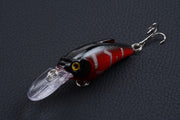 8x 7.5cm Popper Crank Bait Fishing Lure Lures Surface Tackle Saltwater - Outbackers