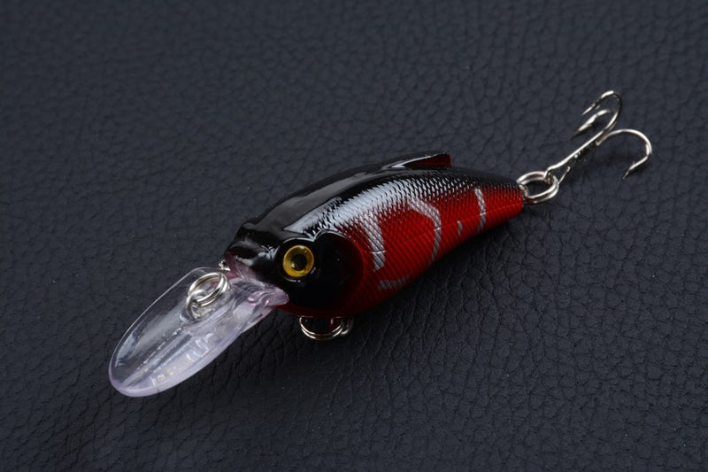 8x 7.5cm Popper Crank Bait Fishing Lure Lures Surface Tackle Saltwater - Outbackers