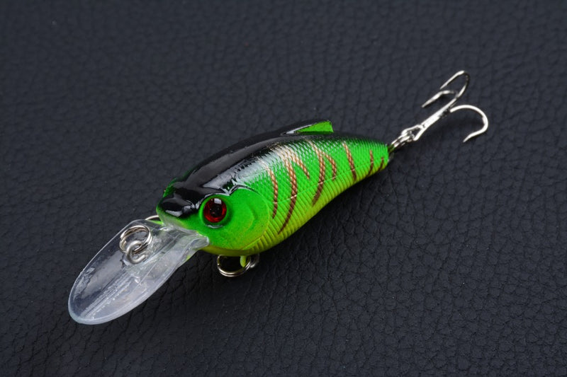 8x 7.5cm Popper Crank Bait Fishing Lure Lures Surface Tackle Saltwater - Outbackers