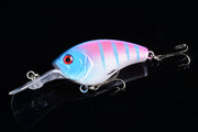 7x 9cm Popper Crank Bait Fishing Lure Lures Surface Tackle Saltwater - Outbackers