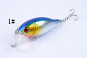 5x 7.5cm Popper Crank Bait Fishing Lure Lures Surface Tackle Saltwater - Outbackers