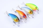 4X 6.5cm Popper Poppers Fishing Lure Lures Surface Tackle Saltwater - Outbackers