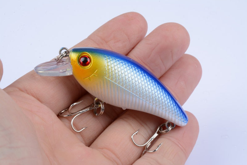 4X 6.5cm Popper Poppers Fishing Lure Lures Surface Tackle Saltwater - Outbackers