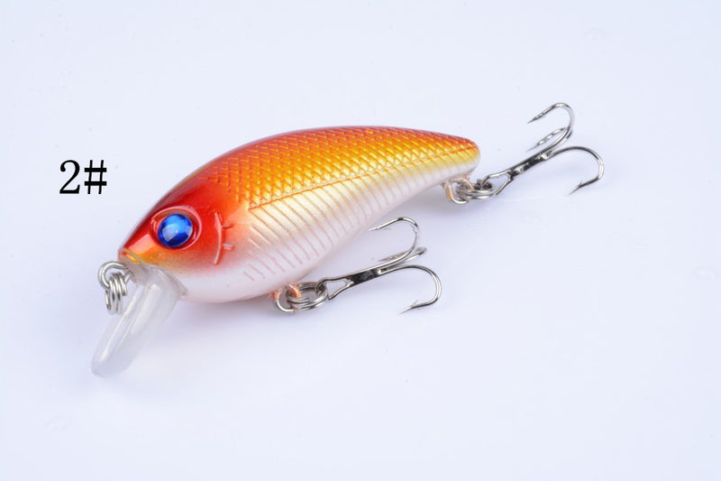 4X 6.5cm Popper Poppers Fishing Lure Lures Surface Tackle Saltwater - Outbackers