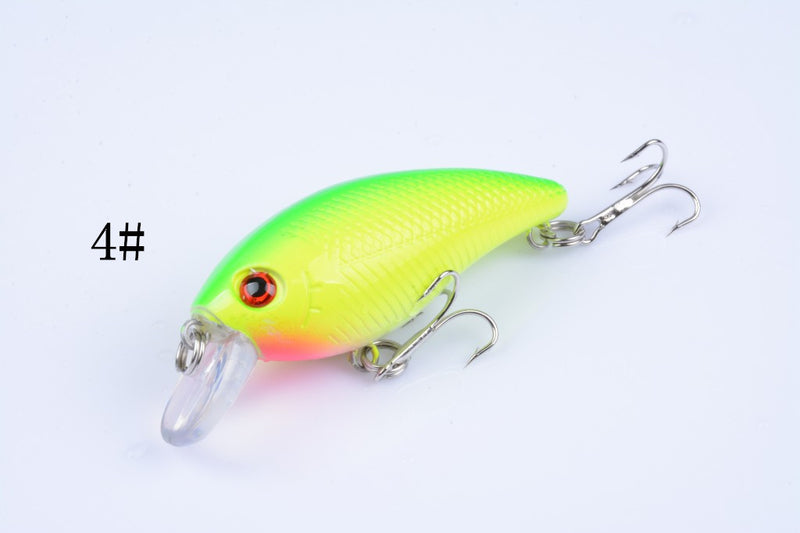 4X 6.5cm Popper Poppers Fishing Lure Lures Surface Tackle Saltwater - Outbackers