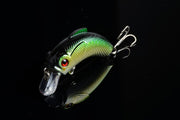5x 5.5cm Popper Crank Bait Fishing Lure Lures Surface Tackle Saltwater - Outbackers