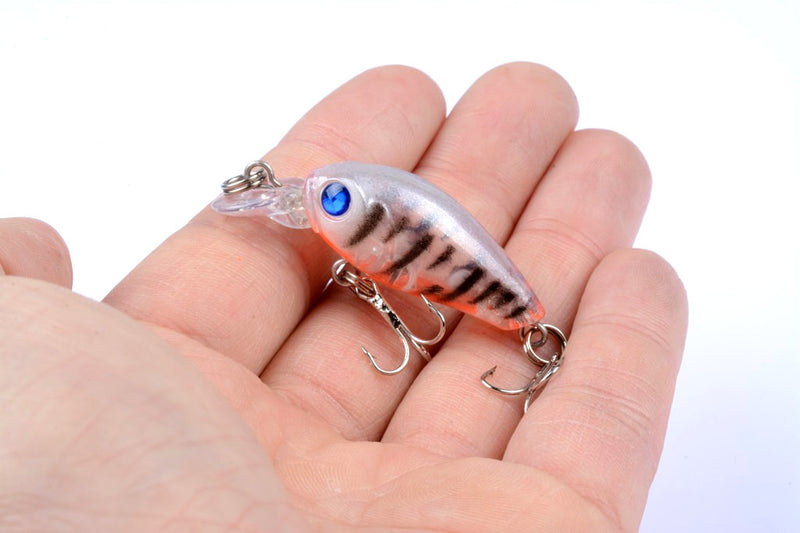 9x 4.5cm Popper Crank Bait Fishing Lure Lures Surface Tackle Saltwater - Outbackers