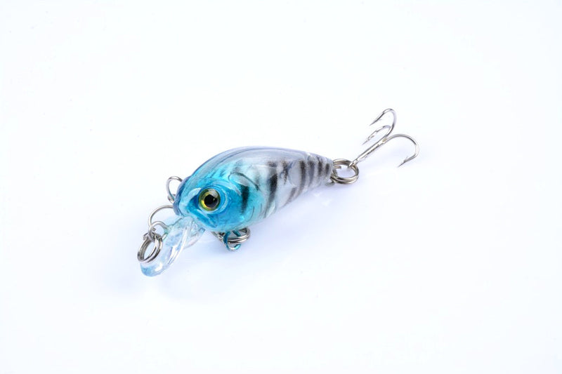 9x 4.5cm Popper Crank Bait Fishing Lure Lures Surface Tackle Saltwater - Outbackers