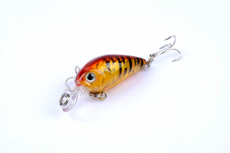9x 4.5cm Popper Crank Bait Fishing Lure Lures Surface Tackle Saltwater - Outbackers