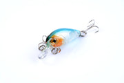 9x 4.5cm Popper Crank Bait Fishing Lure Lures Surface Tackle Saltwater - Outbackers