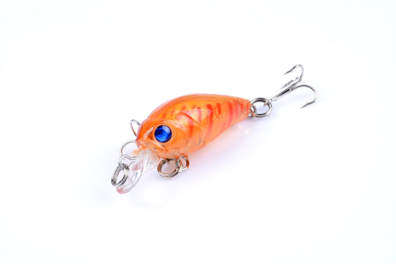 9x 4.5cm Popper Crank Bait Fishing Lure Lures Surface Tackle Saltwater - Outbackers