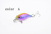 6x 4.5cm Popper Crank Bait Fishing Lure Lures Surface Tackle Saltwater - Outbackers