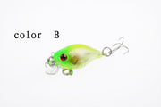 6x 4.5cm Popper Crank Bait Fishing Lure Lures Surface Tackle Saltwater - Outbackers