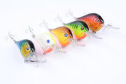 5X 9.5cm Popper Poppers Fishing Lure Lures Surface Tackle Saltwater - Outbackers