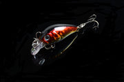 6x 4.5cm Popper Crank Bait Fishing Lure Lures Surface Tackle Saltwater - Outbackers