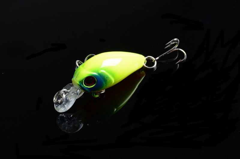 6x 4.5cm Popper Crank Bait Fishing Lure Lures Surface Tackle Saltwater - Outbackers