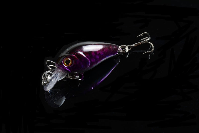 6x 4.5cm Popper Crank Bait Fishing Lure Lures Surface Tackle Saltwater - Outbackers