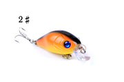 4x 5.5cm Popper Crank Bait Fishing Lure Lures Surface Tackle Saltwater - Outbackers