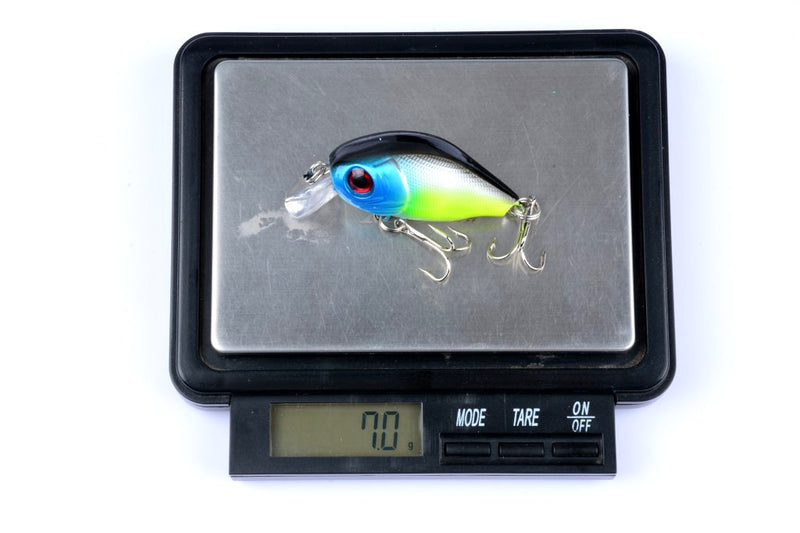 4x 5.5cm Popper Crank Bait Fishing Lure Lures Surface Tackle Saltwater - Outbackers
