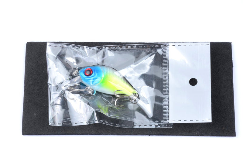 4x 5.5cm Popper Crank Bait Fishing Lure Lures Surface Tackle Saltwater - Outbackers