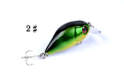 5x 5.5cm Popper Crank Bait Fishing Lure Lures Surface Tackle Saltwater - Outbackers