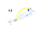 5x 5.5cm Popper Crank Bait Fishing Lure Lures Surface Tackle Saltwater - Outbackers