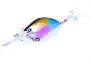 6x 11cm Popper Crank Bait Fishing Lure Lures Surface Tackle Saltwater - Outbackers