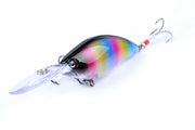6x 11cm Popper Crank Bait Fishing Lure Lures Surface Tackle Saltwater - Outbackers