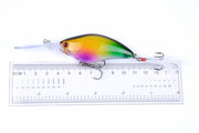6x 11cm Popper Crank Bait Fishing Lure Lures Surface Tackle Saltwater - Outbackers