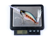 6x 11cm Popper Crank Bait Fishing Lure Lures Surface Tackle Saltwater - Outbackers
