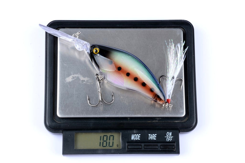 6x 11cm Popper Crank Bait Fishing Lure Lures Surface Tackle Saltwater - Outbackers