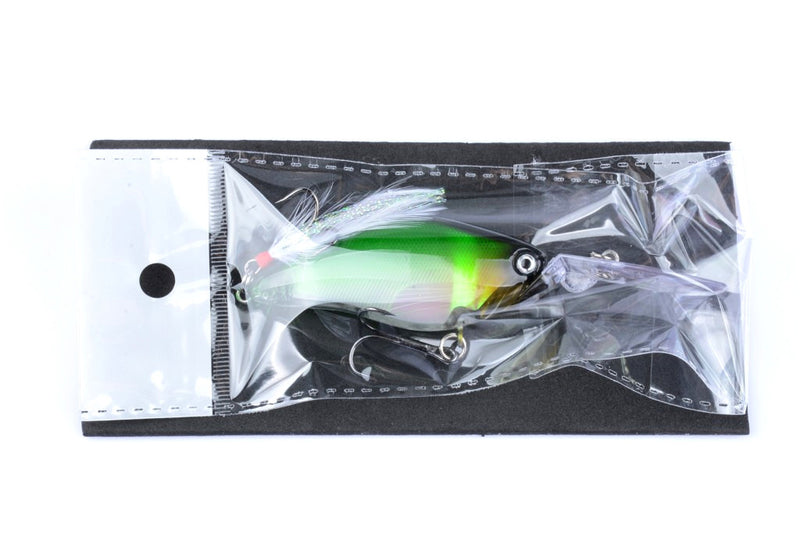 6x 11cm Popper Crank Bait Fishing Lure Lures Surface Tackle Saltwater - Outbackers