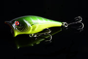 4X 6.5cm Popper Poppers Fishing Lure Lures Surface Tackle Fresh Saltwater - Outbackers