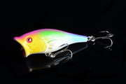 4X 6.5cm Popper Poppers Fishing Lure Lures Surface Tackle Fresh Saltwater - Outbackers