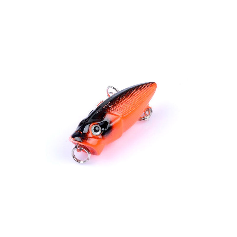 6X 3.5cm Popper Poppers Fishing Hard Lure Lures Surface Tackle Fresh Saltwater - Outbackers
