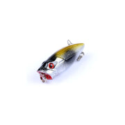 6X 3.5cm Popper Poppers Fishing Hard Lure Lures Surface Tackle Fresh Saltwater - Outbackers
