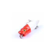 6X 3.5cm Popper Poppers Fishing Hard Lure Lures Surface Tackle Fresh Saltwater - Outbackers