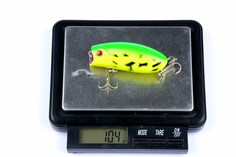 8X 6cm Popper Poppers Fishing Lure Lures Surface Tackle Fresh Saltwater - Outbackers