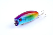 8X 6cm Popper Poppers Fishing Lure Lures Surface Tackle Fresh Saltwater - Outbackers