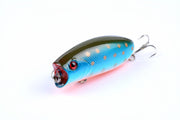 8X 6cm Popper Poppers Fishing Lure Lures Surface Tackle Fresh Saltwater - Outbackers