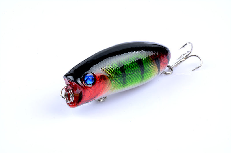 8X 6cm Popper Poppers Fishing Lure Lures Surface Tackle Fresh Saltwater - Outbackers