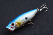4X 8cm Popper Poppers Fishing Lure Lures Surface Tackle Fresh Saltwater - Outbackers