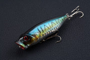 4X 8cm Popper Poppers Fishing Lure Lures Surface Tackle Fresh Saltwater - Outbackers
