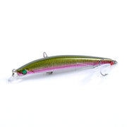 8x Popper Minnow 11.2cm Fishing Lure Lures Surface Tackle Fresh Saltwater - Outbackers