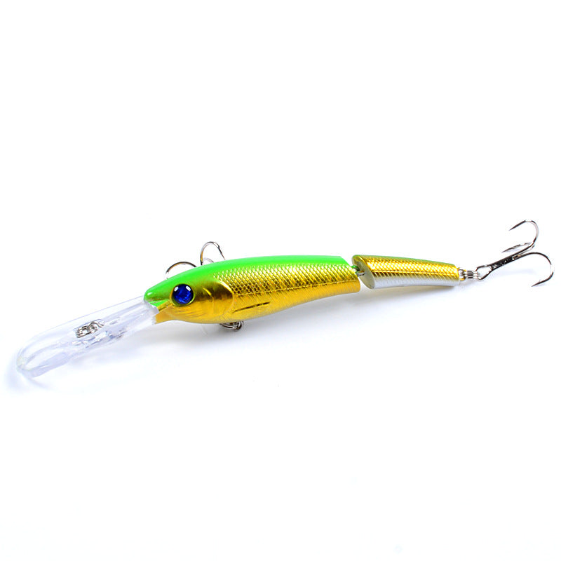 6x Popper Minnow 13.3cm Fishing Lure Lures Surface Tackle Fresh Saltwater - Outbackers
