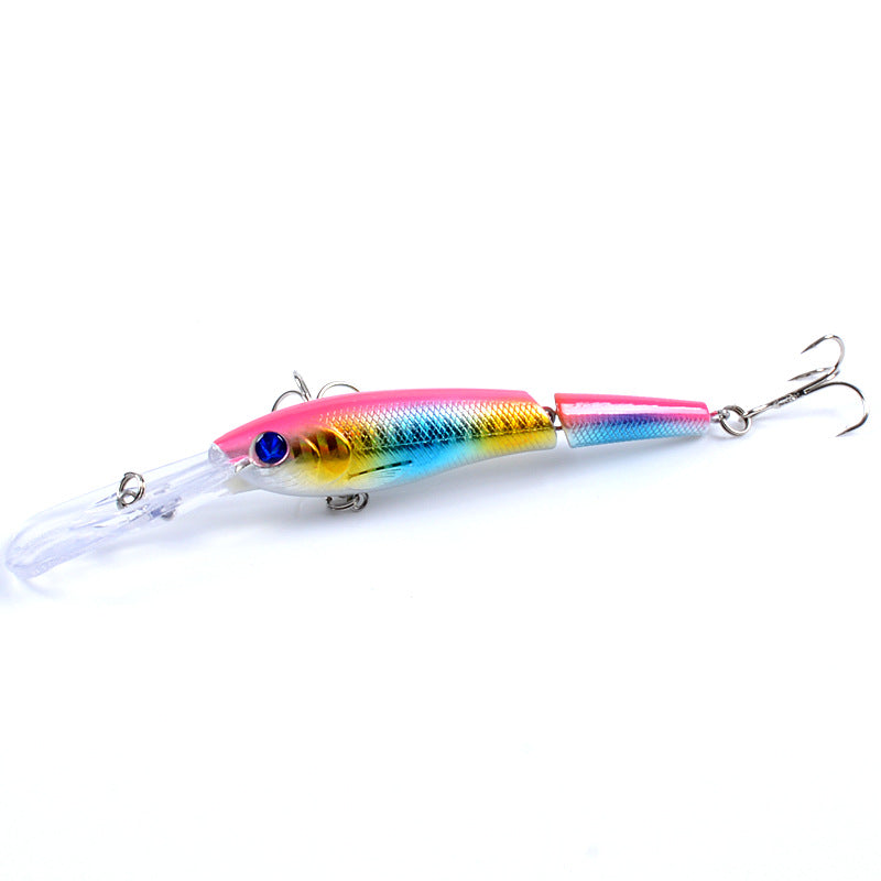 6x Popper Minnow 13.3cm Fishing Lure Lures Surface Tackle Fresh Saltwater - Outbackers