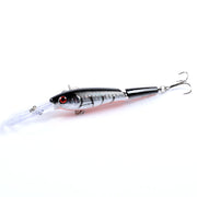 6x Popper Minnow 13.3cm Fishing Lure Lures Surface Tackle Fresh Saltwater - Outbackers